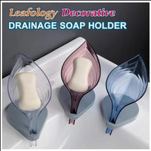 Load image into Gallery viewer, Leafy Decorative Drainage soap holders to save your soap!