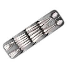 Load image into Gallery viewer, Cutlery Tray Drawer Organizer - No More Messy Drawers