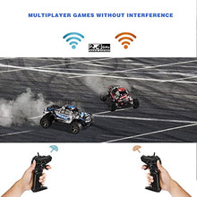 Load image into Gallery viewer, 1:18 Remote Control RC Car High Speed SUV Off-Road Vehicle with 4.8V Rechargeable Battery (Blue)