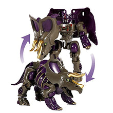 Load image into Gallery viewer, Highly Simulated Dinosaur Toy Dinosaur Figure with Movable Joints Realistic Looking Dinosaurs Transformation for Kids Gift(Triceratops)