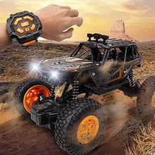 Load image into Gallery viewer, puxida 1:20 Remote Control Car, Gesture Sensing RC Cars, 4X4 Off Road Vehicles 2.4GHz Boys Kids and Adults Rc Racing Truck Crawler (RED)
