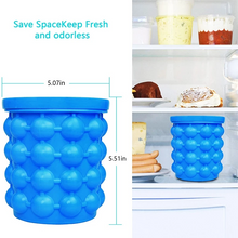 Load image into Gallery viewer, Handy Blue color portable Ice Bucket!