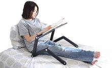 Load image into Gallery viewer, 360 Adjustable Portable Folding Laptop Desk & Ergonomic Reading Stand