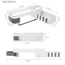 Load image into Gallery viewer, Multi Function Corner Shelf