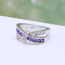 Load image into Gallery viewer, Gorgeous Epilepsy Awareness Ring- Spread Awareness