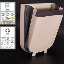 Load image into Gallery viewer, Innovative Wall Mounted Folding Waste Bin
