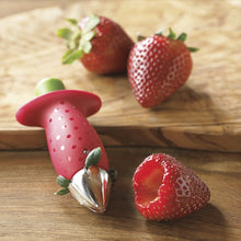 Load image into Gallery viewer, Chef' n Strawberry Huller for Strawberry lovers!