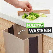 Load image into Gallery viewer, Innovative Wall Mounted Folding Waste Bin