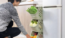 Load image into Gallery viewer, Space Saving Multifunctional Storage Basket