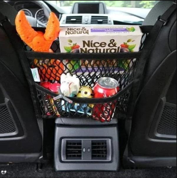 Extraordinary Elastic Mesh Net Trunk Bag