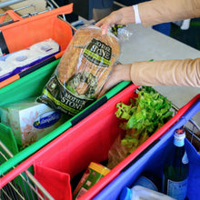 Load image into Gallery viewer, Reusable Grocery Trolley Bags to stay Eco Friendly!

