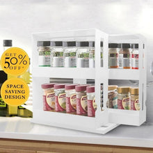 Load image into Gallery viewer, Multi-Functional Rotating Storage Rack-Flexible
