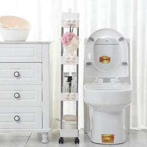 3/4 Tiers Slim Organizer Cart - Store More in  Narrow Spaces.