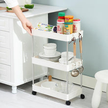 Load image into Gallery viewer, 3/4 Tiers Slim Organizer Cart - Store More in  Narrow Spaces.
