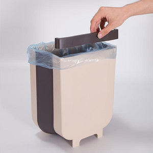 Innovative Wall Mounted Folding Waste Bin