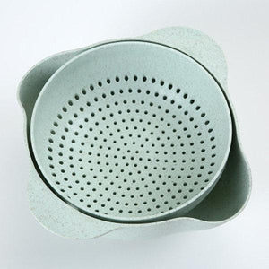 Perfect Fruits Washing Basket with Double Layers
