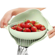 Load image into Gallery viewer, Perfect Fruits Washing Basket with Double Layers
