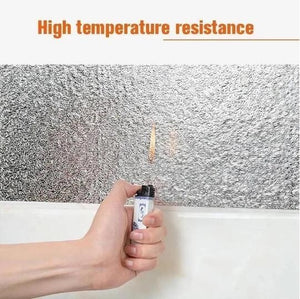 2PCS Aluminum Foil Stickers for a Gleaming kitchen