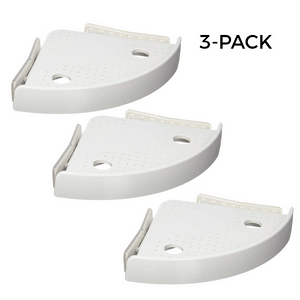 Convenient Corner Storage Holder Shelves - Ideal for Bathrooms