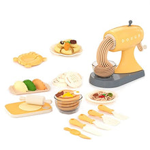 Load image into Gallery viewer, puxida Kitchen Creations Set,Play Kitchen Noodle Party Playset with Non-Toxic Play Dough Ice Cream Maker Set
