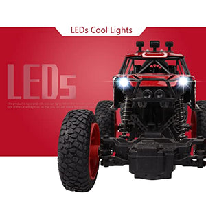 puxida 1:20 Remote Control Car, Gesture Sensing RC Cars, 4X4 Off Road Vehicles 2.4GHz Boys Kids and Adults Rc Racing Truck Crawler (RED)