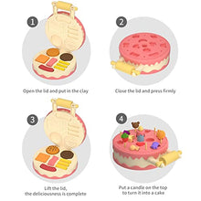Load image into Gallery viewer, Tree House Ice Cream Machine Pretend Play Set Modeling Compound,Non-Toxic Birthday Festival Weekend Party Gift, Cake with Candle Hamburger 10+ Mold Play Dough Set
