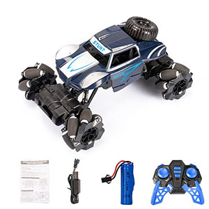 puxida 1:16 30km/h Remote Control Car,Omnidirectional Stunt Drift Off Road Vehicles All Terrain 2.4 GHz RC Cars Crawler for Boys and Girls