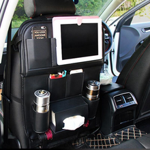 Load image into Gallery viewer, The Perfect Leather Car Seat Organizer
