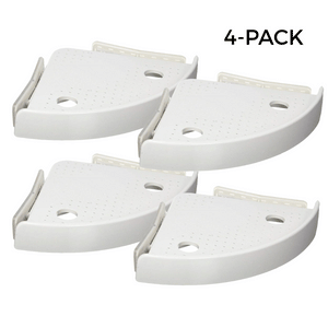 Convenient Corner Storage Holder Shelves - Ideal for Bathrooms
