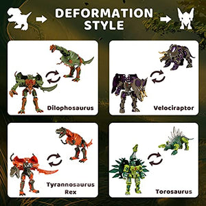 Highly Simulated Dinosaur Toy Dinosaur Figure with Movable Joints Realistic Looking Dinosaurs in 1 Set for Kids Gift