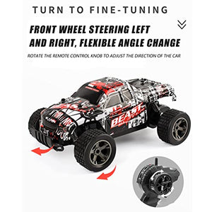 1:18 Remote Control RC Car High Speed SUV Off-Road Vehicle with 4.8V Rechargeable Battery (Blue)