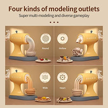 Load image into Gallery viewer, puxida Kitchen Creations Set,Play Kitchen Noodle Party Playset with Non-Toxic Play Dough Ice Cream Maker Set
