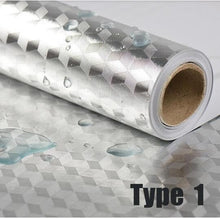 Load image into Gallery viewer, 2PCS Aluminum Foil Stickers for a Gleaming kitchen
