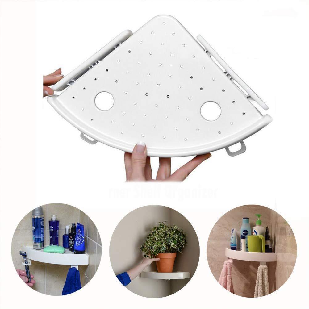 Convenient Corner Storage Holder Shelves - Ideal for Bathrooms