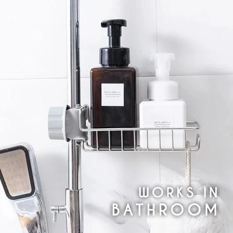 Highly Versatile Kitchen/ Bathroom Sink Organizer Rack