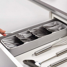 Load image into Gallery viewer, Cutlery Tray Drawer Organizer - No More Messy Drawers
