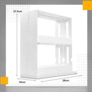 Multi-Functional Rotating Storage Rack-Flexible