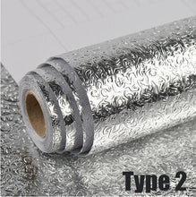 Load image into Gallery viewer, 2PCS Aluminum Foil Stickers for a Gleaming kitchen
