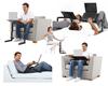 Load image into Gallery viewer, 360 Adjustable Portable Folding Laptop Desk &amp; Ergonomic Reading Stand

