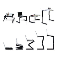 Load image into Gallery viewer, 360 Adjustable Portable Folding Laptop Desk &amp; Ergonomic Reading Stand
