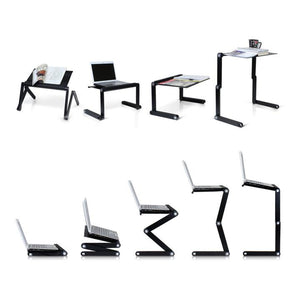360 Adjustable Portable Folding Laptop Desk & Ergonomic Reading Stand