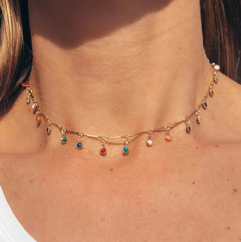 FIESTA CHARM CHOKER