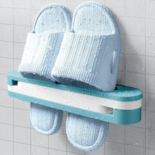 Load image into Gallery viewer, 3 in 1 Folding Slipper Rack - Wall Mounted
