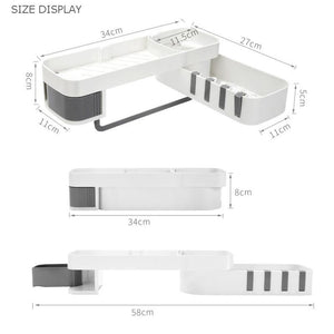 Multi Function Corner Shelf