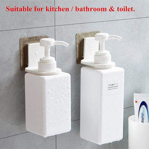 Convenient, Drill-Free, Water-Proof Shower Gel Mount