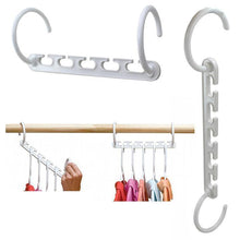 Load image into Gallery viewer, Heavy-Duty Cool Hangers- Use Less Space and  Hang More Garments!
