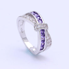 Load image into Gallery viewer, Gorgeous Epilepsy Awareness Ring- Spread Awareness
