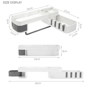 Multi Function Corner Shelf