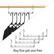 Load image into Gallery viewer, Heavy-Duty Cool Hangers- Use Less Space and  Hang More Garments!
