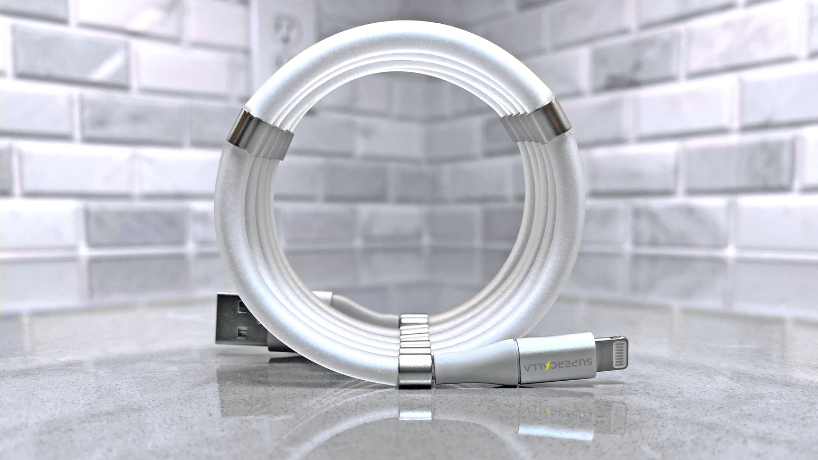 Fun to Use Magnet Mobile Phones Charging Cable